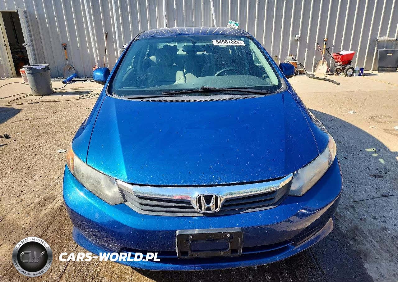 2012 Honda Civic Lx VIN:2HGFB2F58CH511055 - 5
