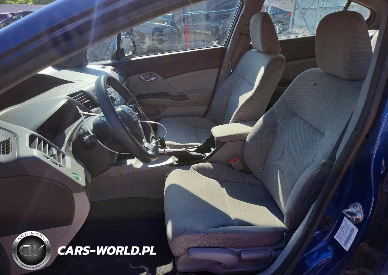 2012 Honda Civic Lx VIN:2HGFB2F58CH511055 - 7