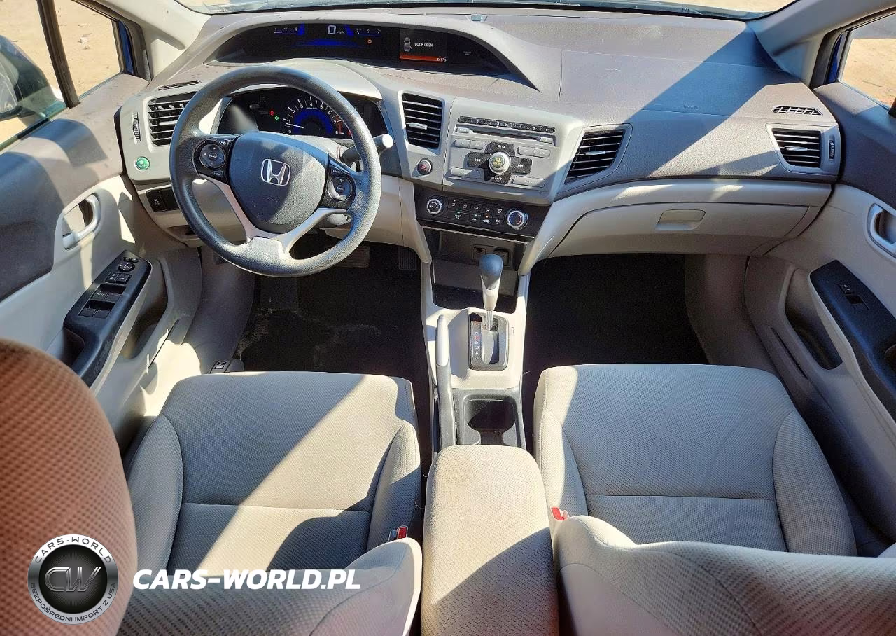 2012 Honda Civic Lx VIN:2HGFB2F58CH511055 - 8