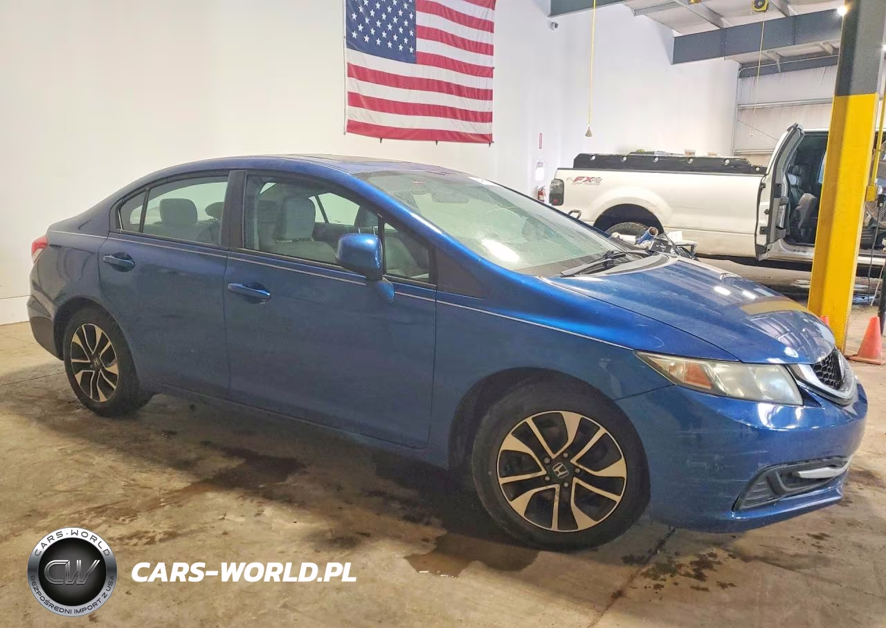 2013 Honda Civic Ex VIN:19XFB2F81DE233217 - 4