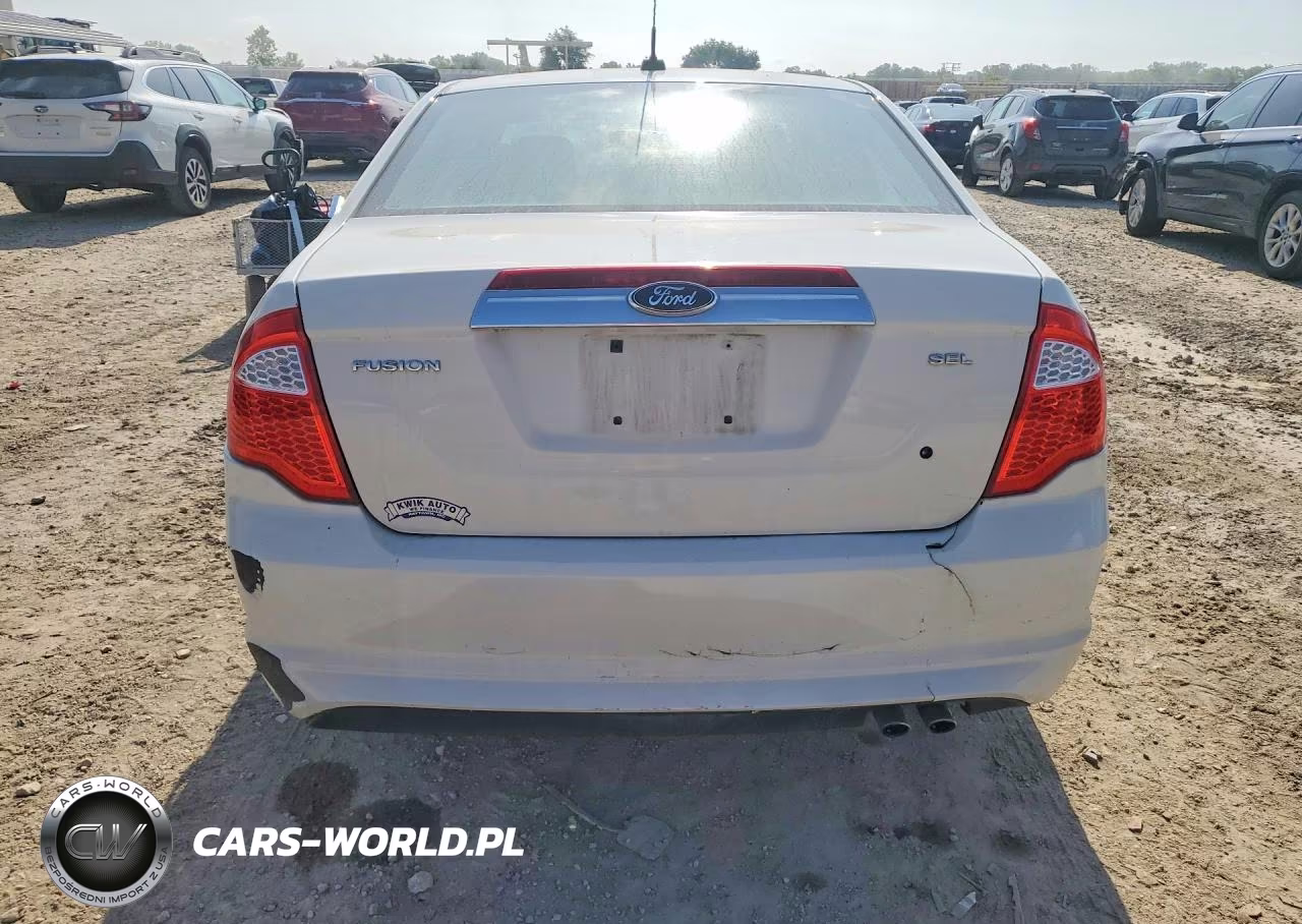 2012 Ford Fusion Sel VIN:3FAHP0JA6CR303316 - 6