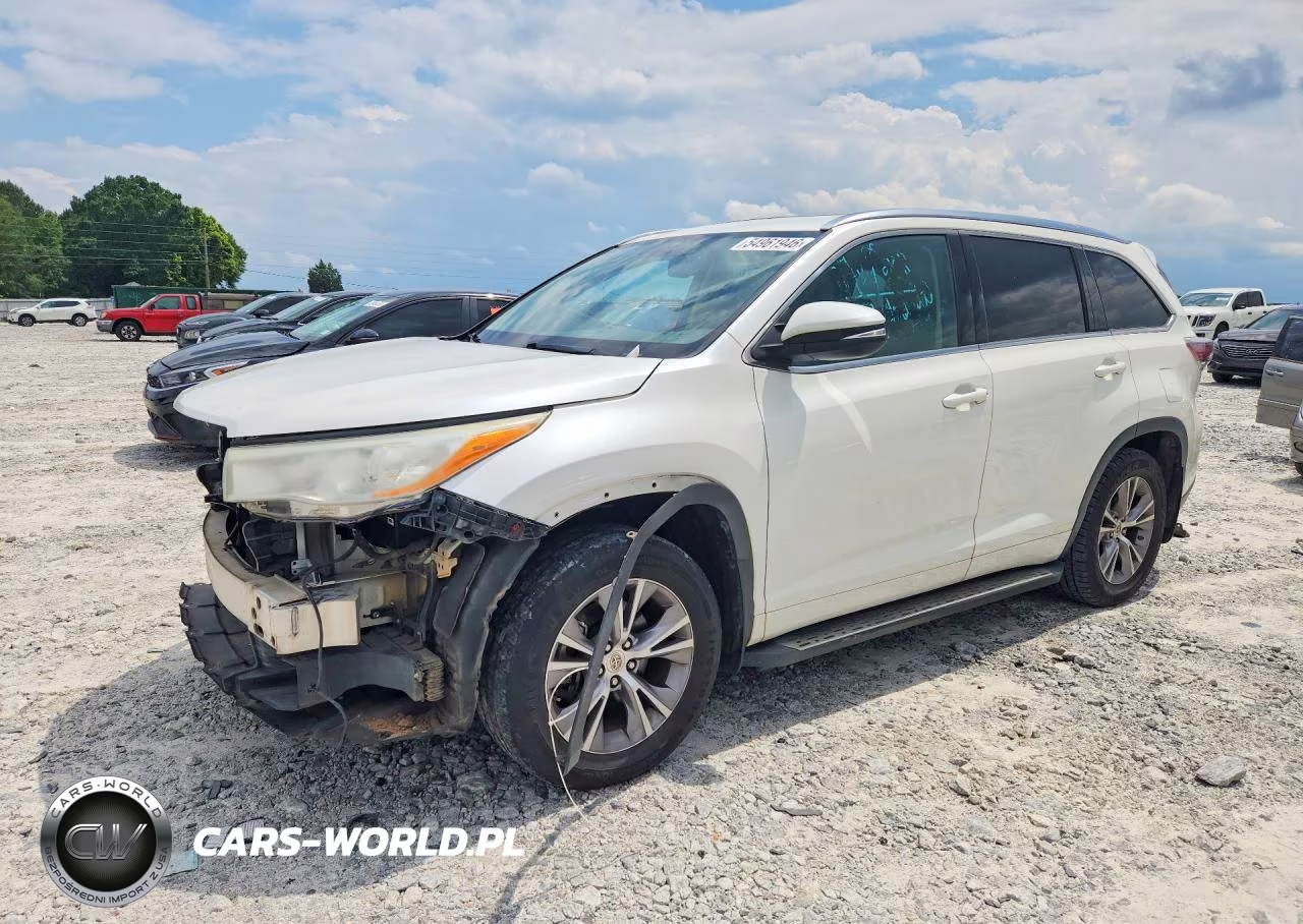 2014 Toyota Highlander Xle – zdjęcie 1 z 12