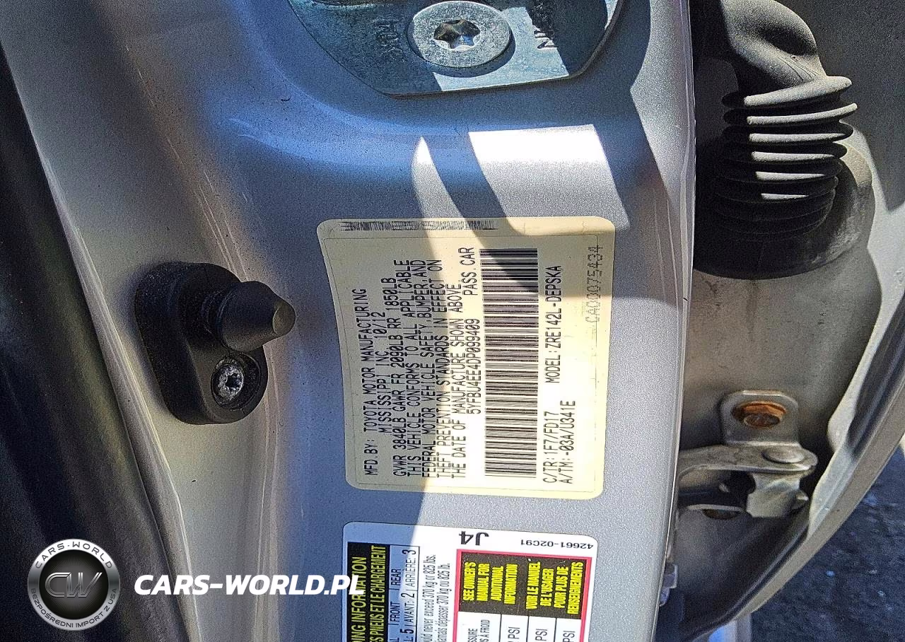 2013 Toyota Corolla S VIN:5YFBU4EE4DP099409 - 12