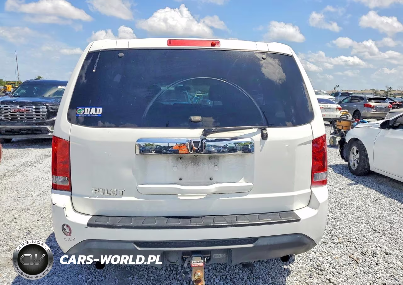 2014 Honda Pilot Lx VIN:5FNYF3H24EB026876 - 6