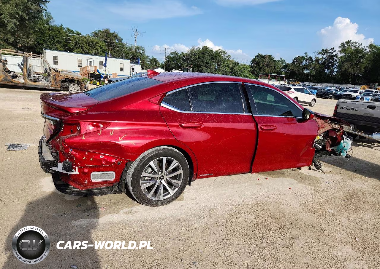 2021 Lexus Es 300H VIN:58ADA1C15MU001527 - 3