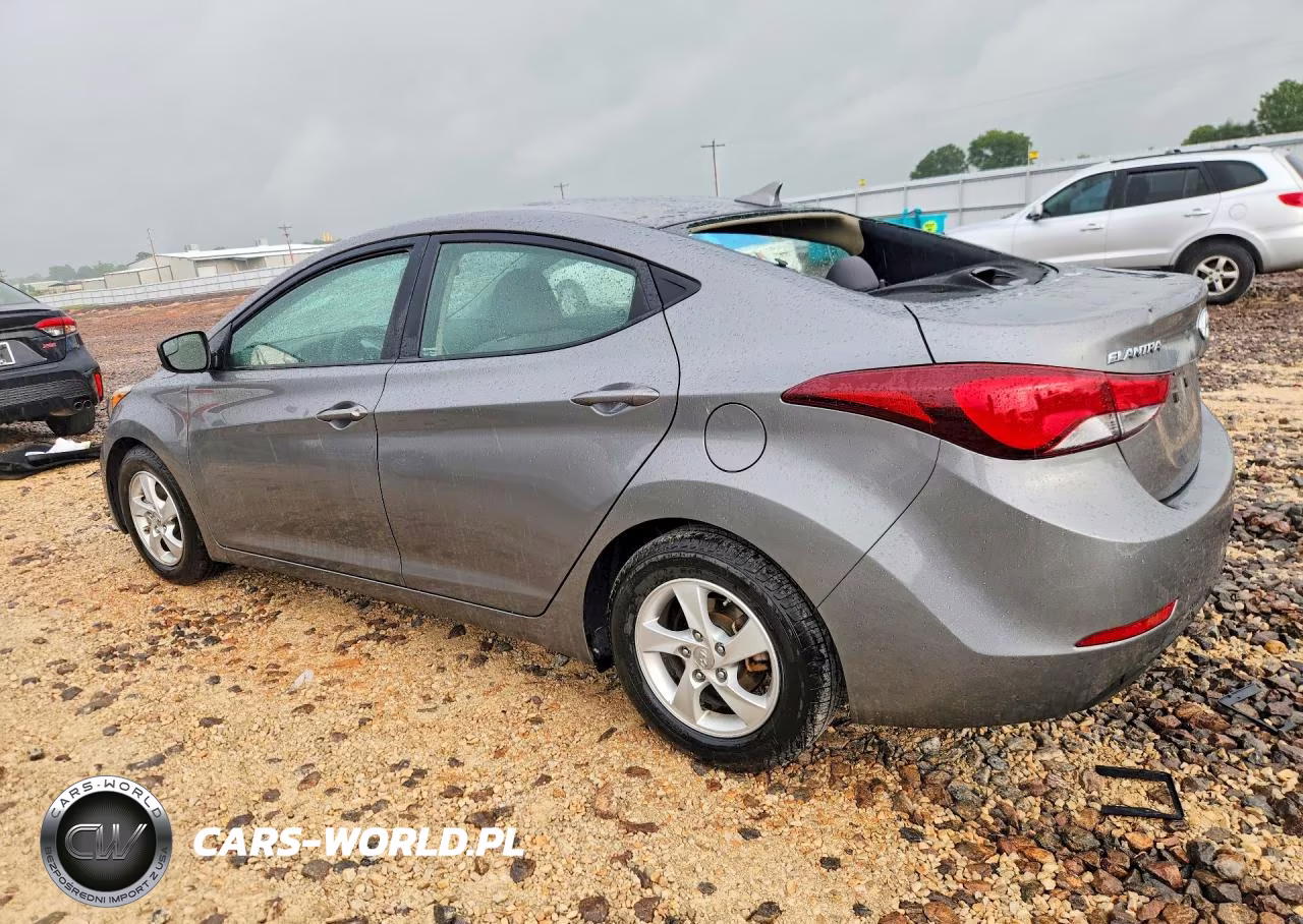 2014 Hyundai Elantra Se VIN:5NPDH4AE9EH474941 - 2