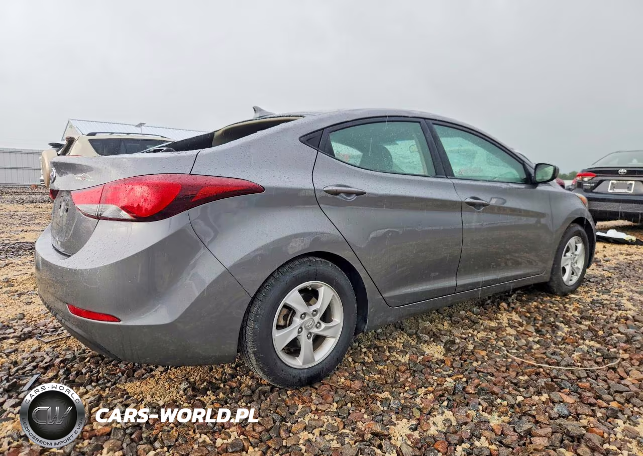 2014 Hyundai Elantra Se VIN:5NPDH4AE9EH474941 - 3