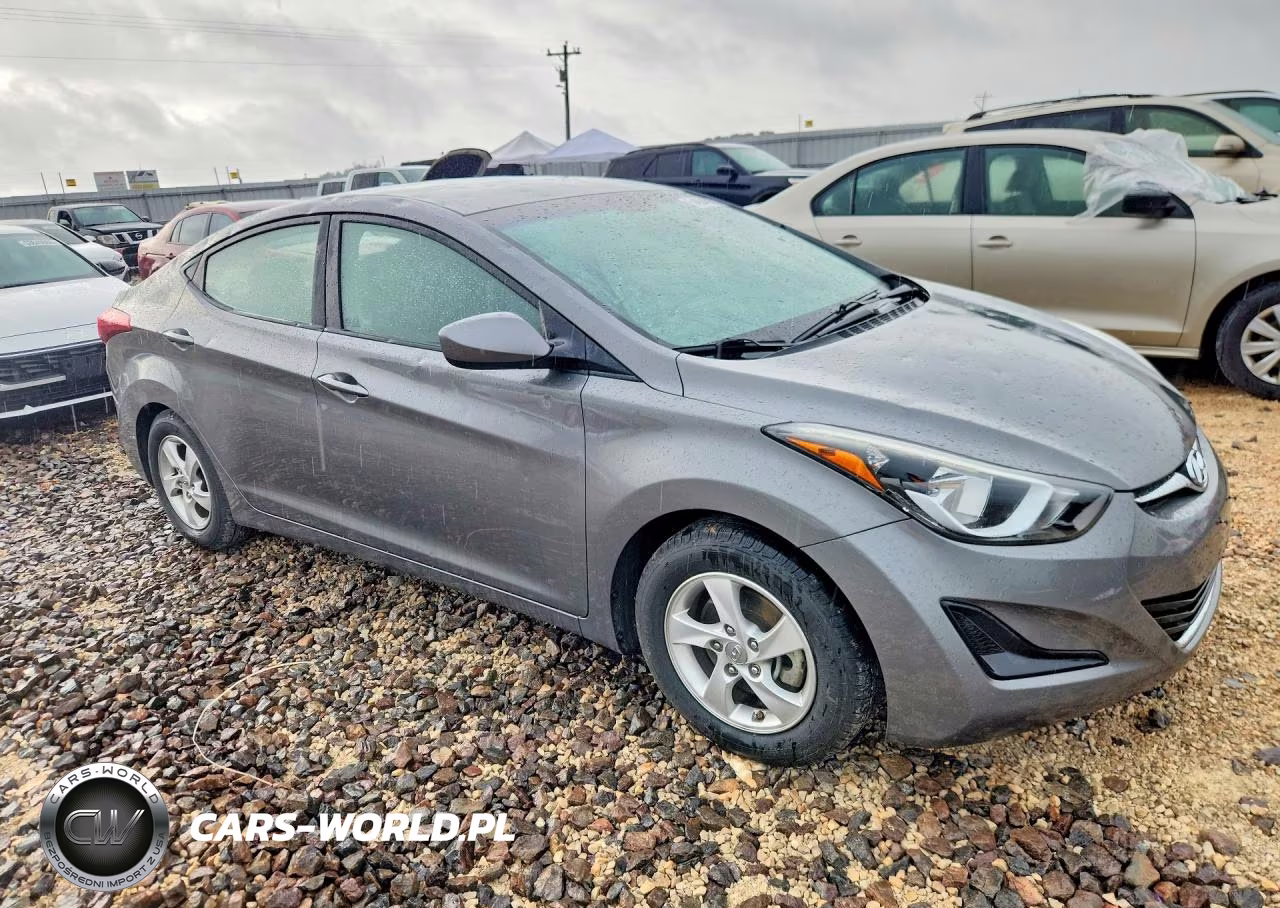 2014 Hyundai Elantra Se VIN:5NPDH4AE9EH474941 - 4