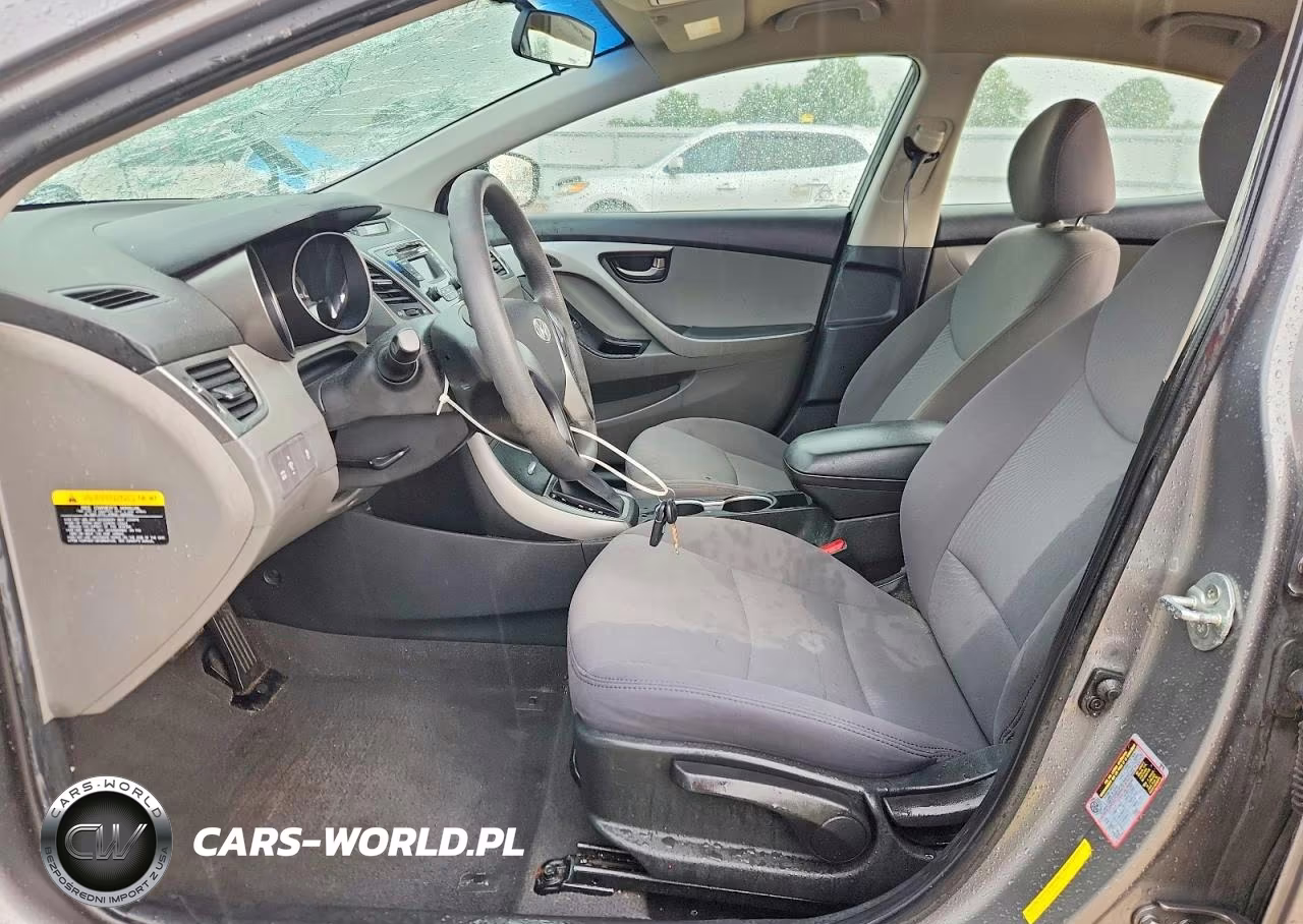 2014 Hyundai Elantra Se VIN:5NPDH4AE9EH474941 - 7