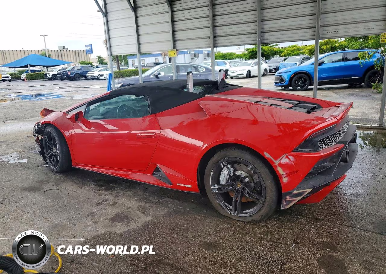 2022 Lamborghini Huracan Evo VIN:ZHWUT5ZF3NLA18778 - 2