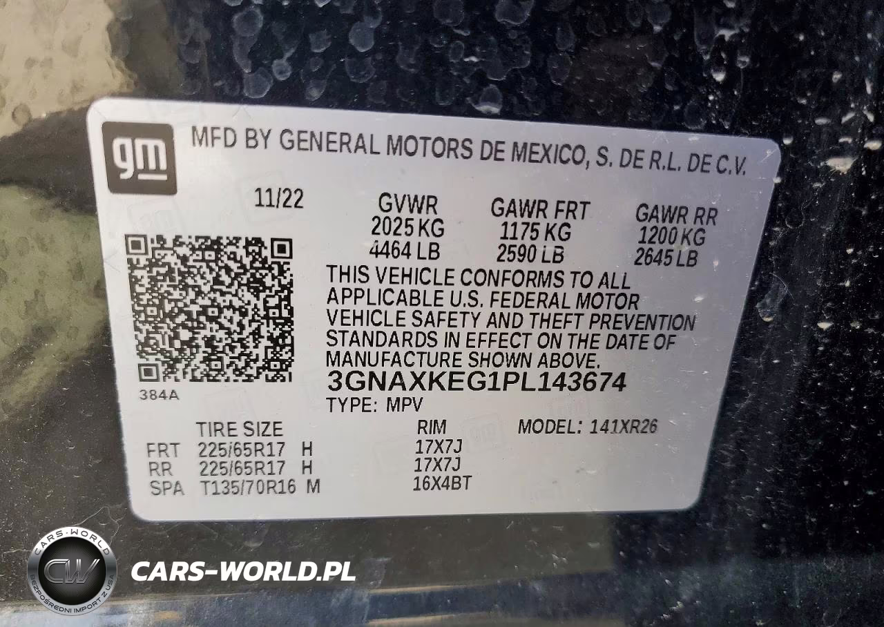 2023 Chevrolet Equinox Lt VIN:3GNAXKEG1PL143674 - 13