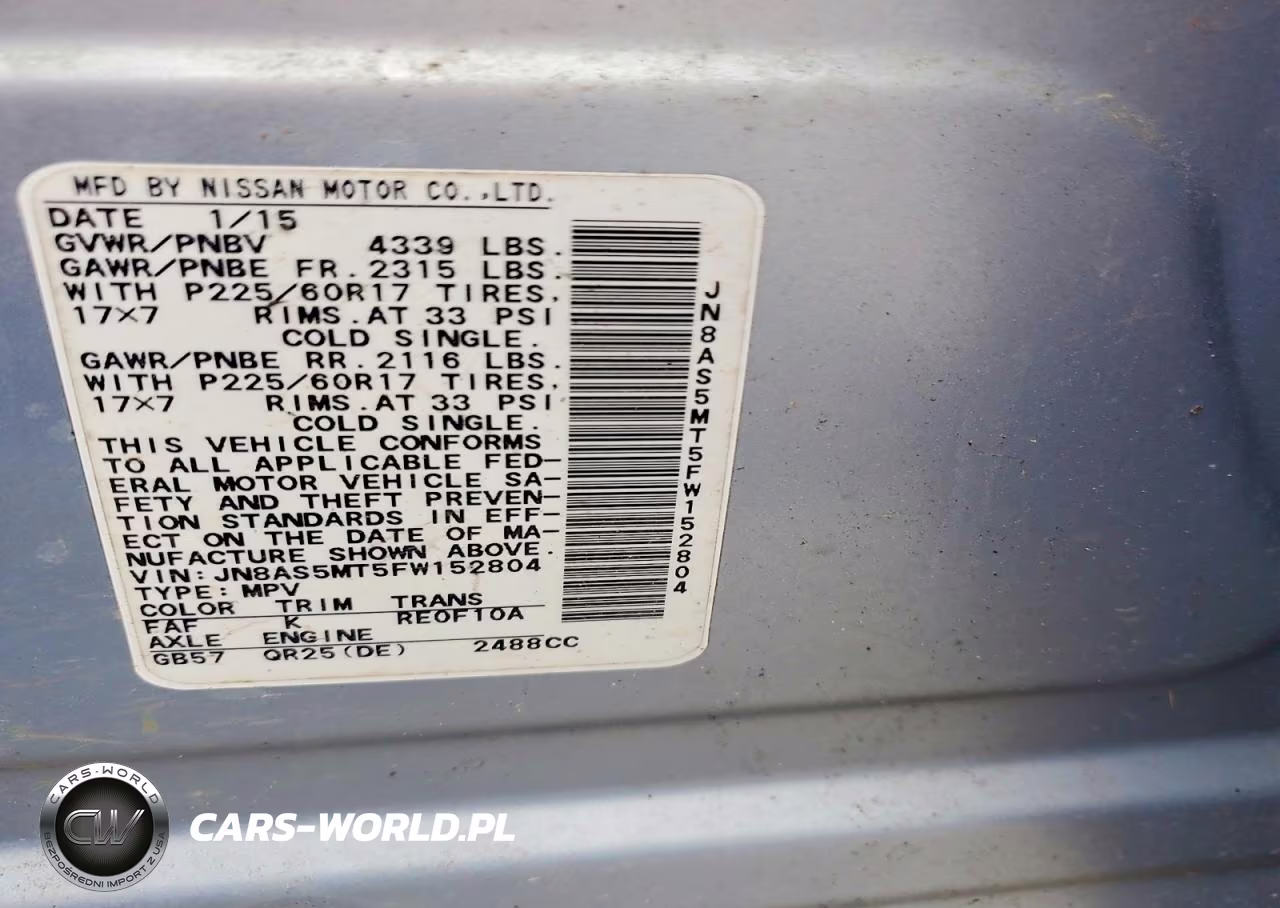 2015 Nissan Rogue Select S VIN:JN8AS5MT5FW152804 - 13