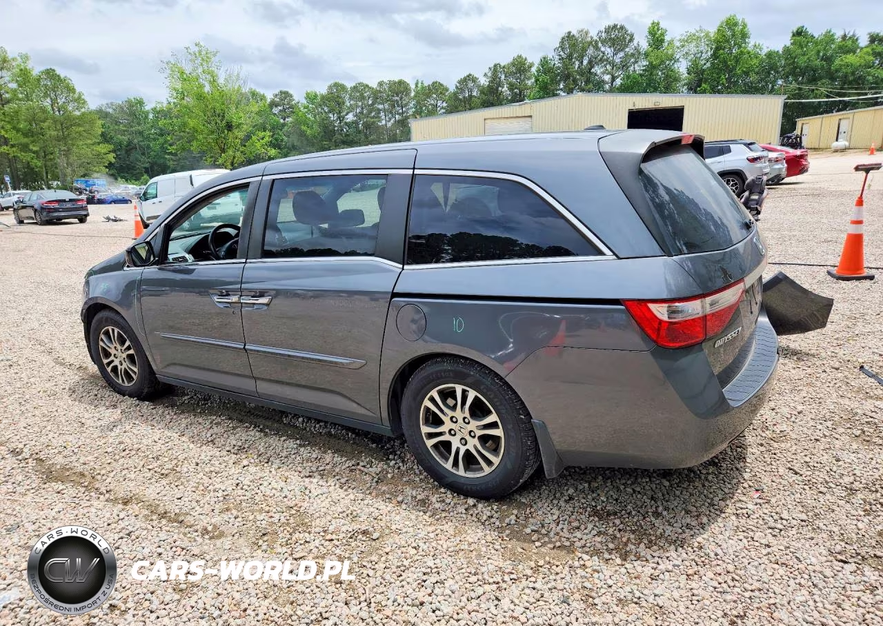 2012 Honda Odyssey Exl VIN:5FNRL5H68CB145197 - 2