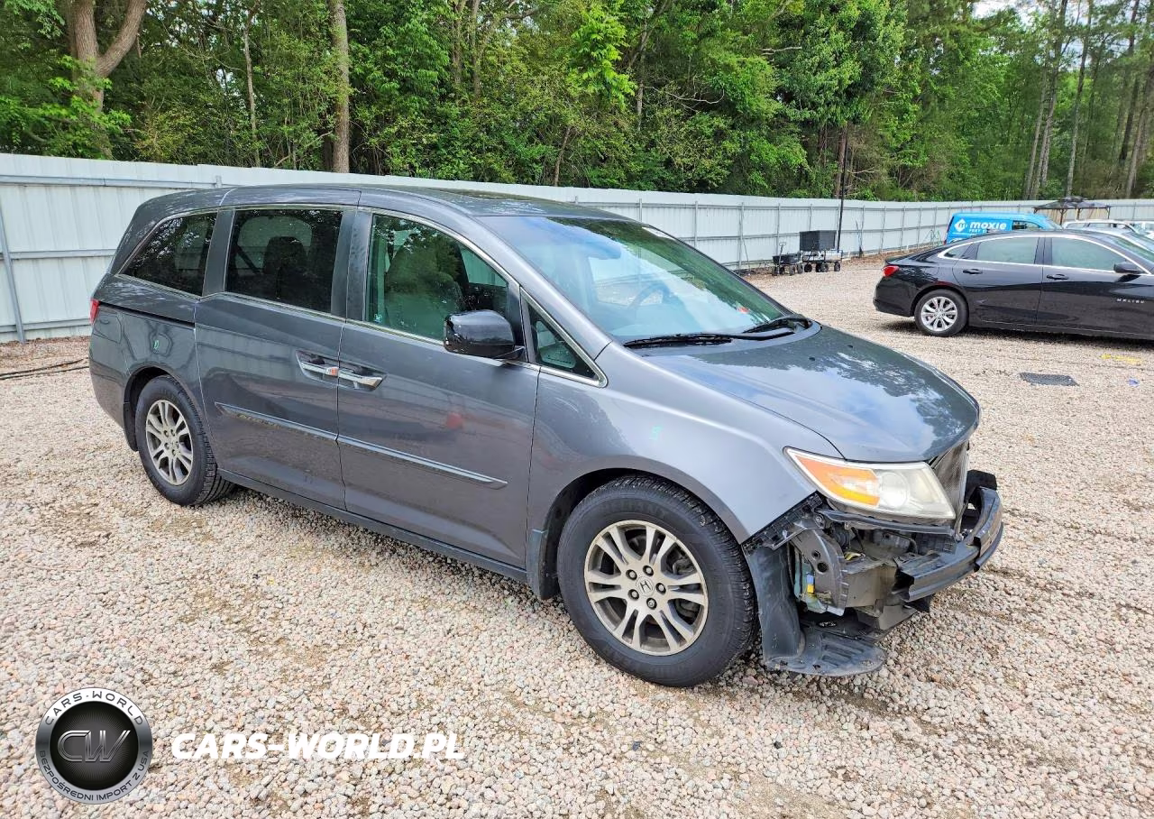 2012 Honda Odyssey Exl VIN:5FNRL5H68CB145197 - 4