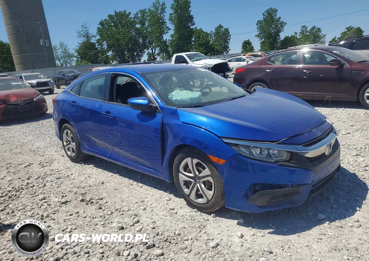 2017 Honda Civic Lx VIN:19XFC2F5XHE039861 - 4