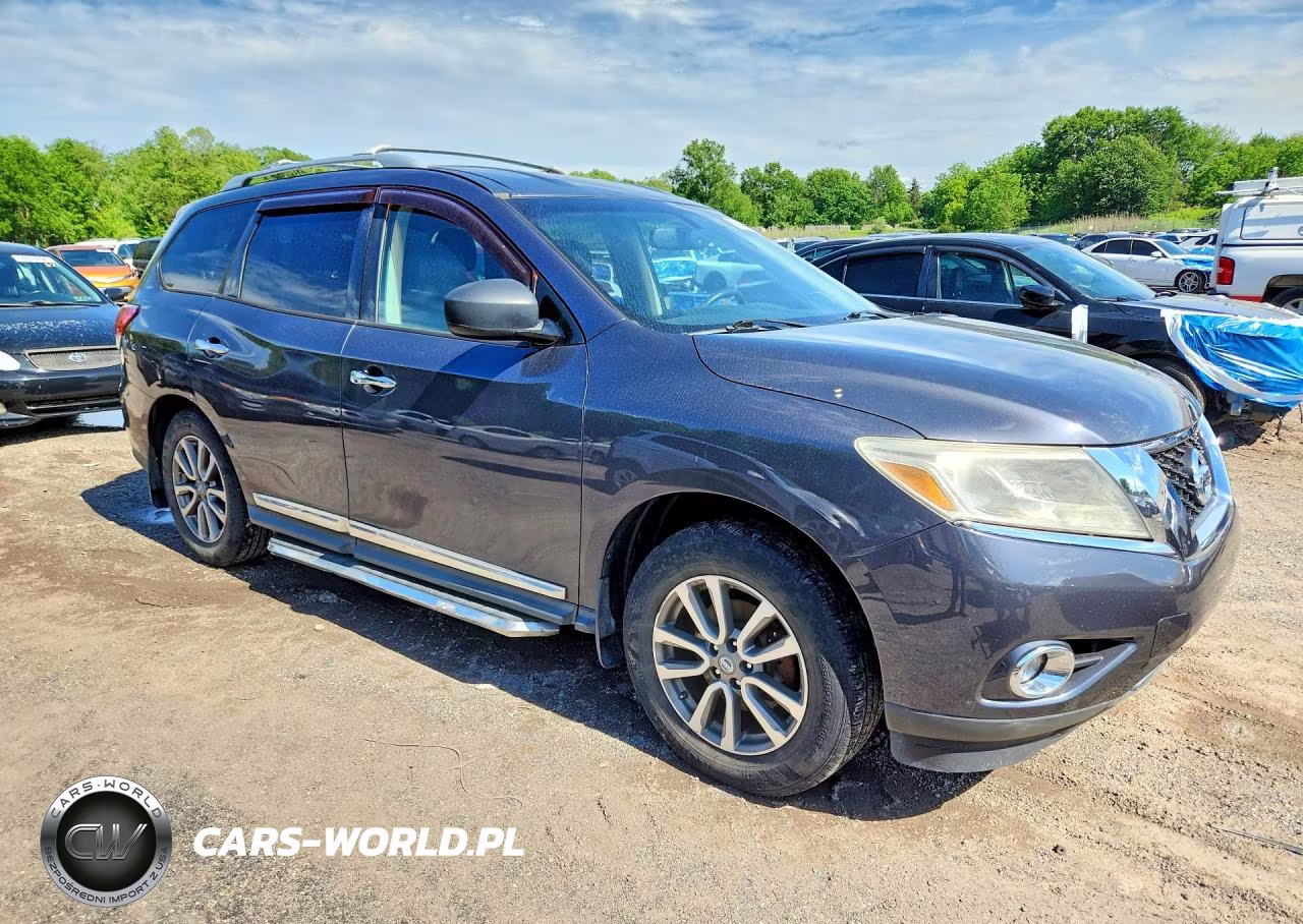 2014 Nissan Pathfinder Sl VIN:5N1AR2MMXEC678243 - 4