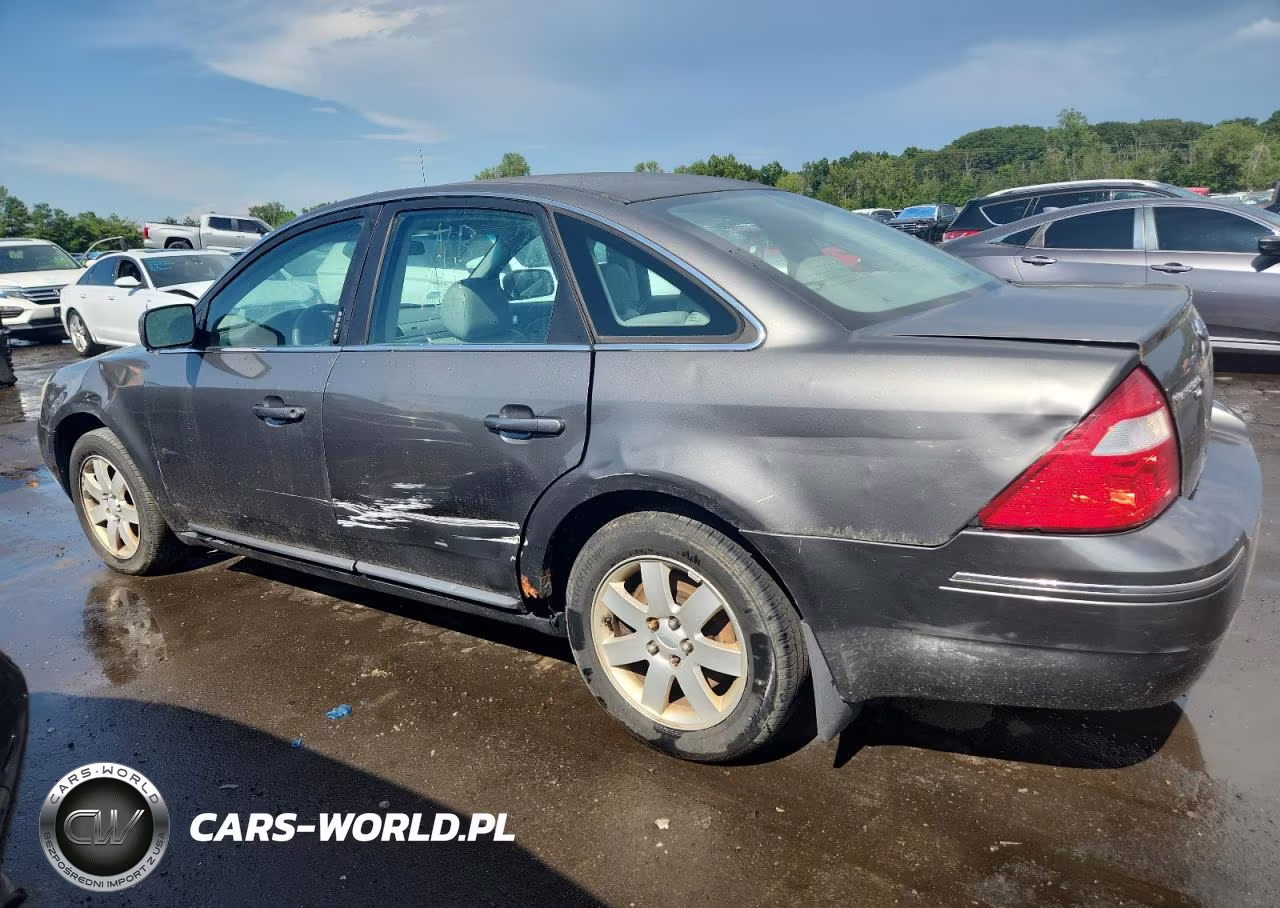 2006 Ford Five Hundred Se VIN:1FAHP26186G177735 - 2