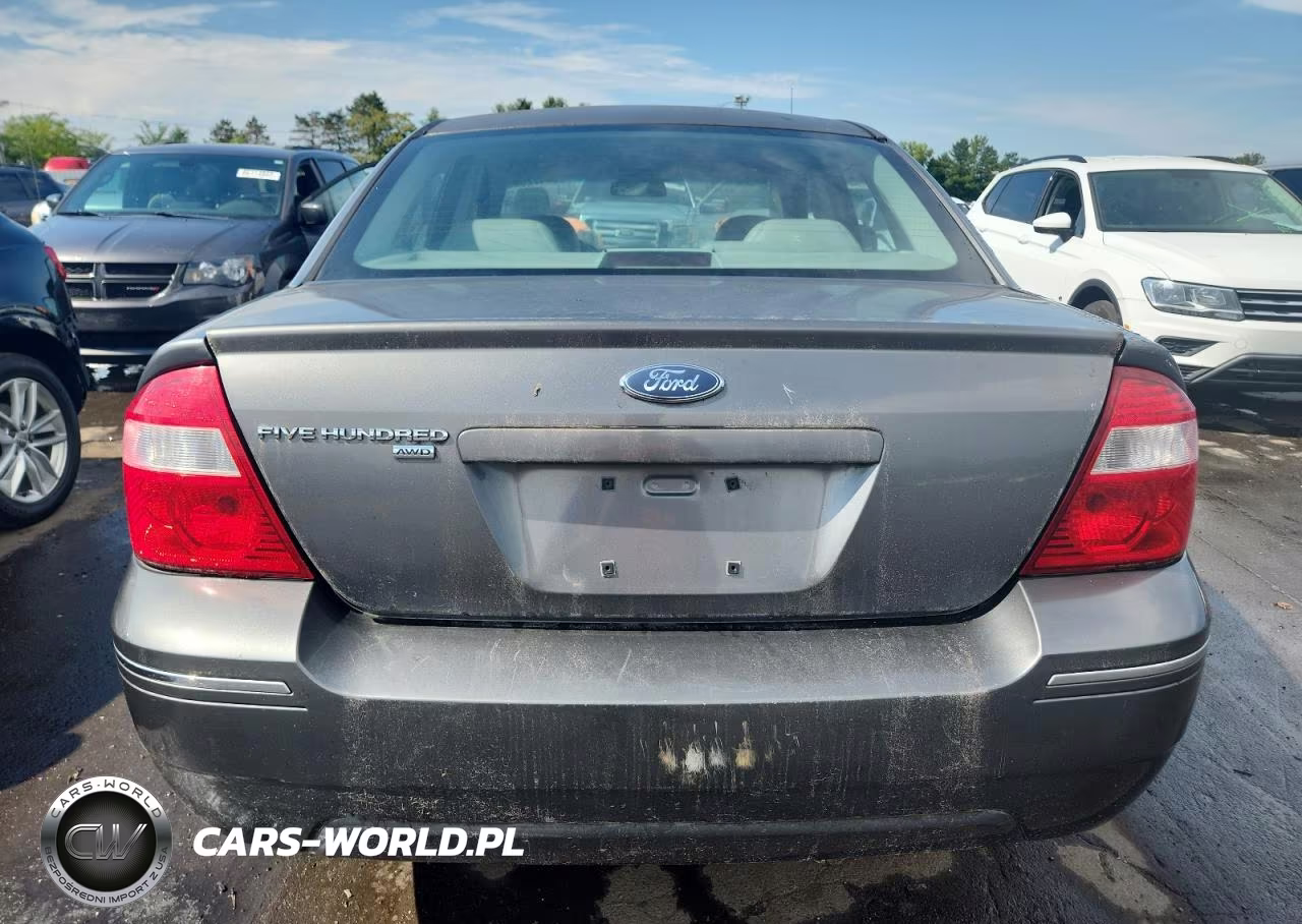 2006 Ford Five Hundred Se VIN:1FAHP26186G177735 - 6