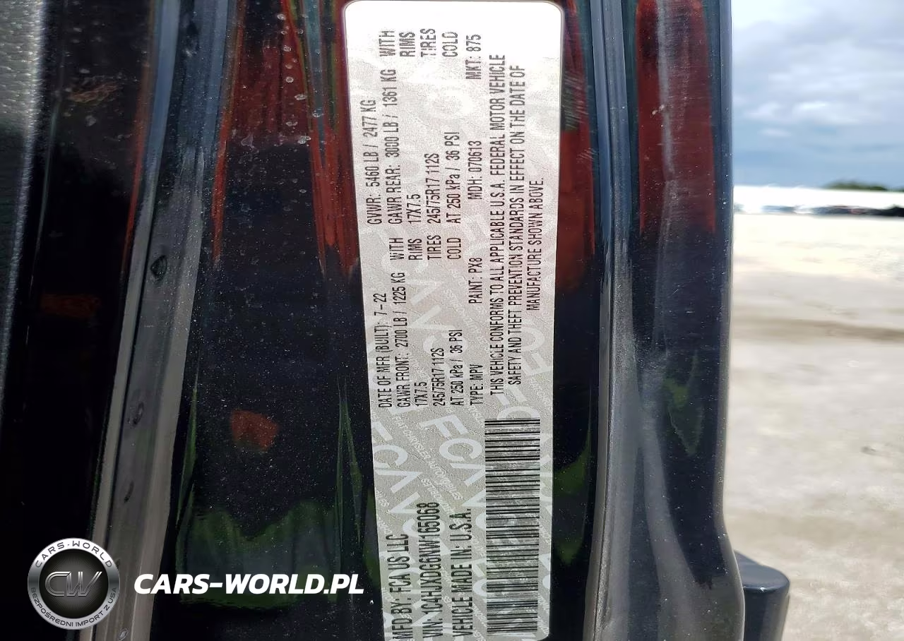2022 Jeep Wrangler Unlimited Sport VIN:1C4HJXDG6NW165068 - 13