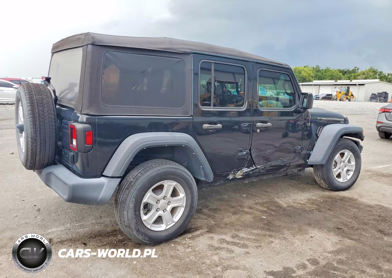 2022 Jeep Wrangler Unlimited Sport VIN:1C4HJXDG6NW165068 - 3