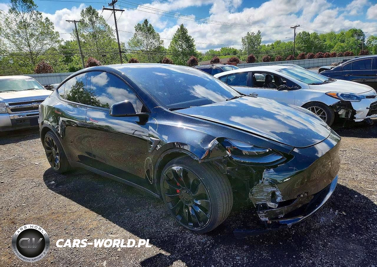 2022 Tesla Model Y VIN:7SAYGDEF0NF397580 - 4
