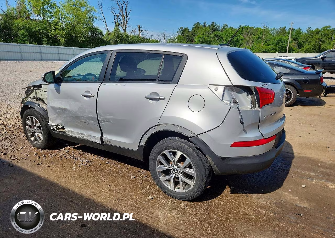 2014 Kia Sportage Lx VIN:KNDPBCAC8E7657324 - 2