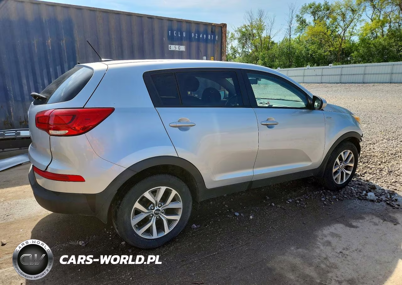 2014 Kia Sportage Lx VIN:KNDPBCAC8E7657324 - 3
