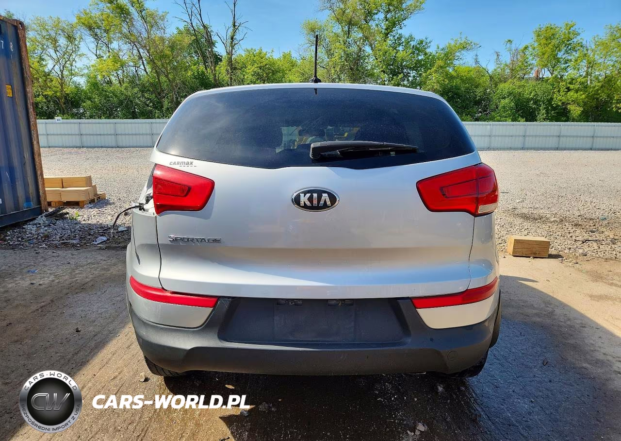 2014 Kia Sportage Lx VIN:KNDPBCAC8E7657324 - 6