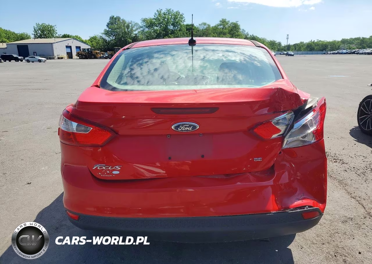 2014 Ford Focus Se VIN:1FADP3F2XEL102540 - 6