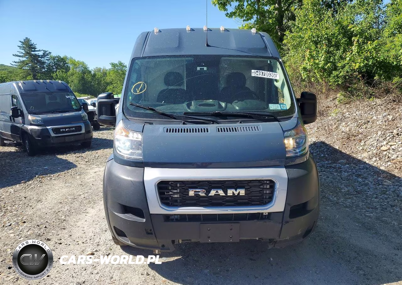 2021 Ram Promaster 3500 Delivery Van VIN:3C6MRVJG1ME544690 - 5