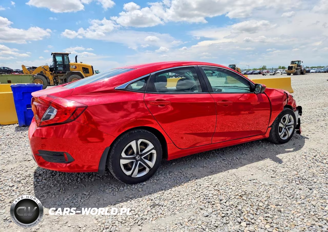 2018 Honda Civic Lx VIN:2HGFC2F58JH520901 - 3