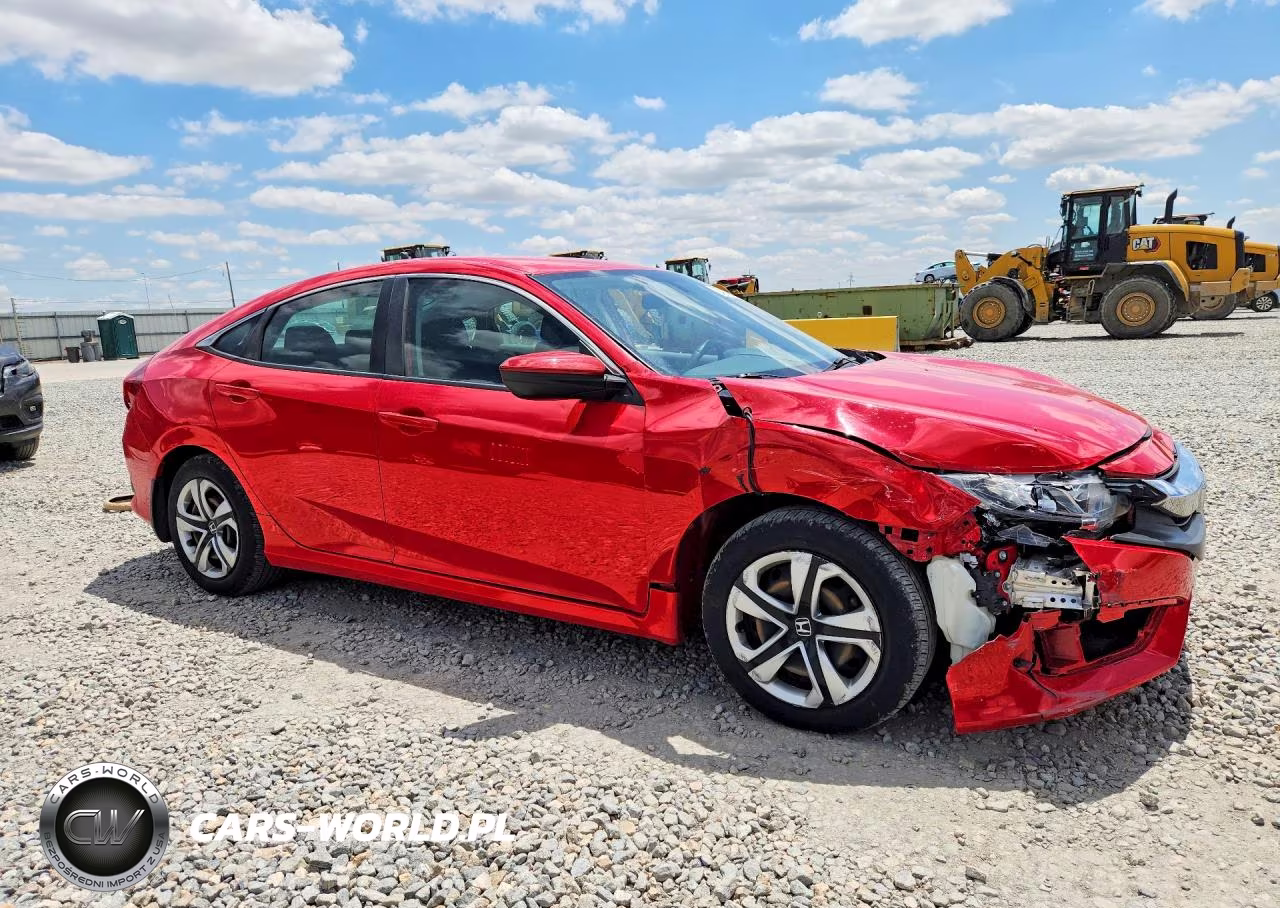 2018 Honda Civic Lx VIN:2HGFC2F58JH520901 - 4