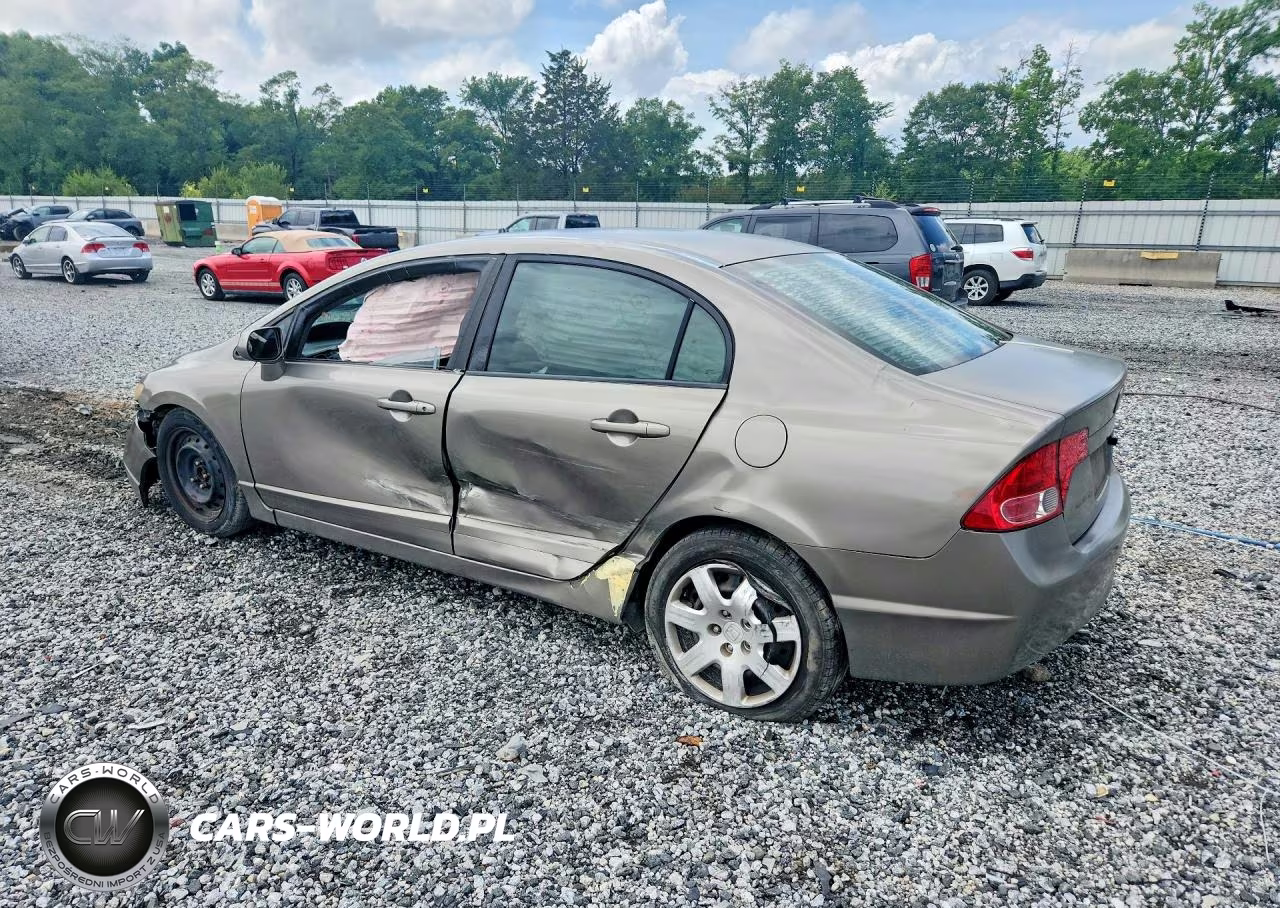 2008 Honda Civic Lx VIN:2HGFA165X8H505715 - 2