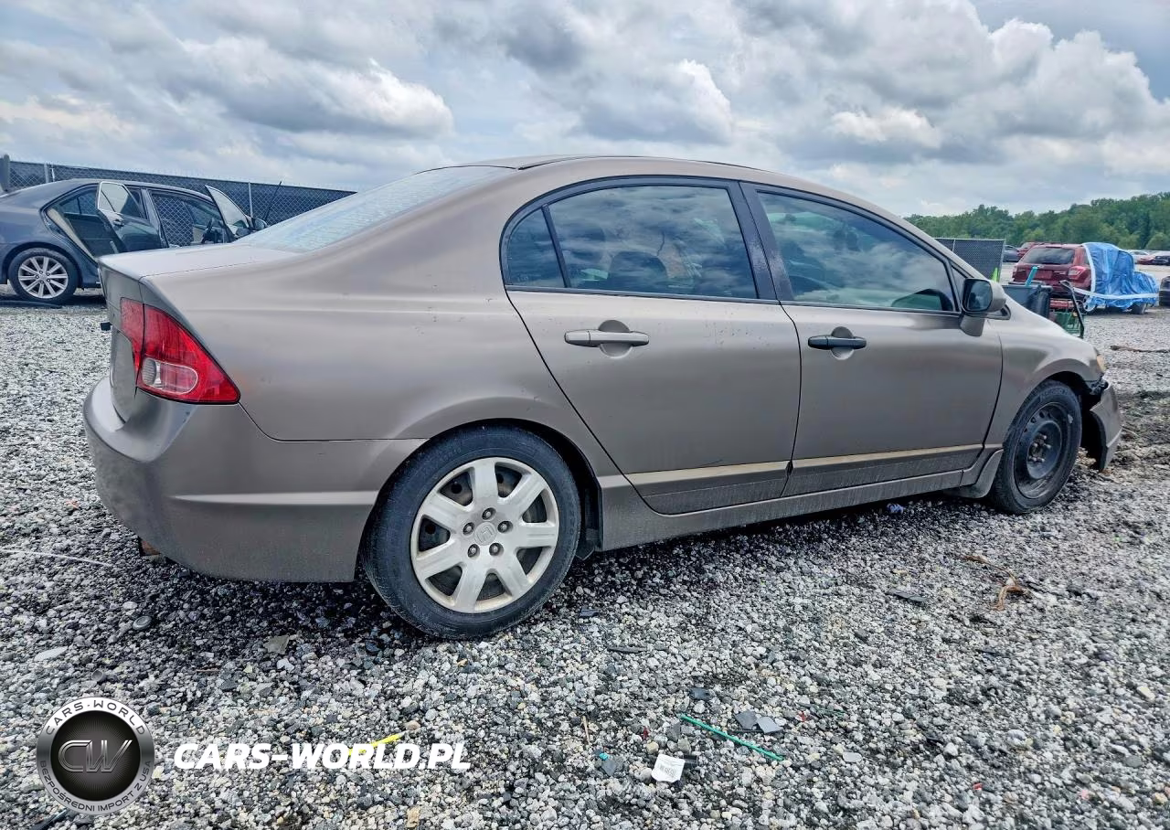 2008 Honda Civic Lx VIN:2HGFA165X8H505715 - 3
