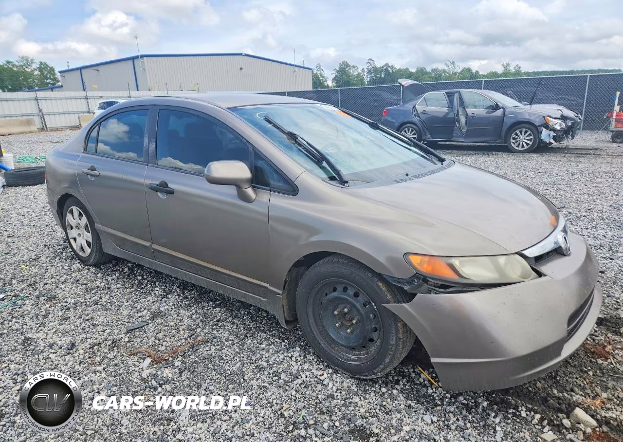 2008 Honda Civic Lx VIN:2HGFA165X8H505715 - 4