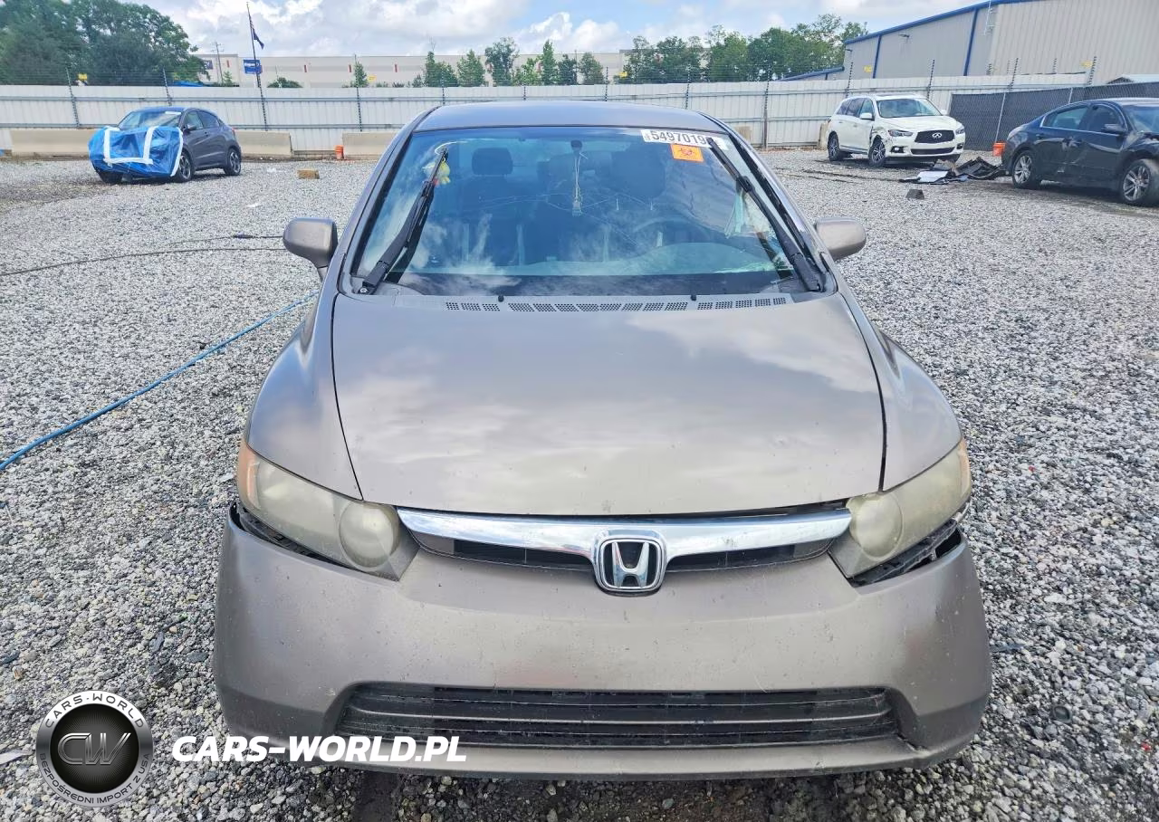 2008 Honda Civic Lx VIN:2HGFA165X8H505715 - 5