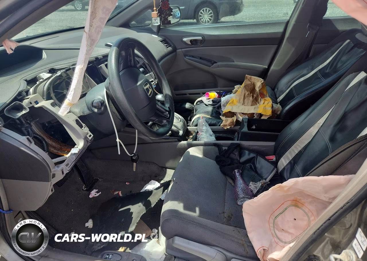 2008 Honda Civic Lx VIN:2HGFA165X8H505715 - 7
