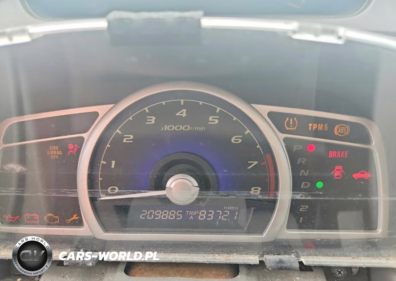2008 Honda Civic Lx VIN:2HGFA165X8H505715 - 9