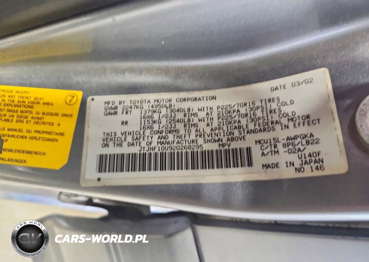 2002 Lexus Rx 300 VIN:JTJHF10U920268295 - 13