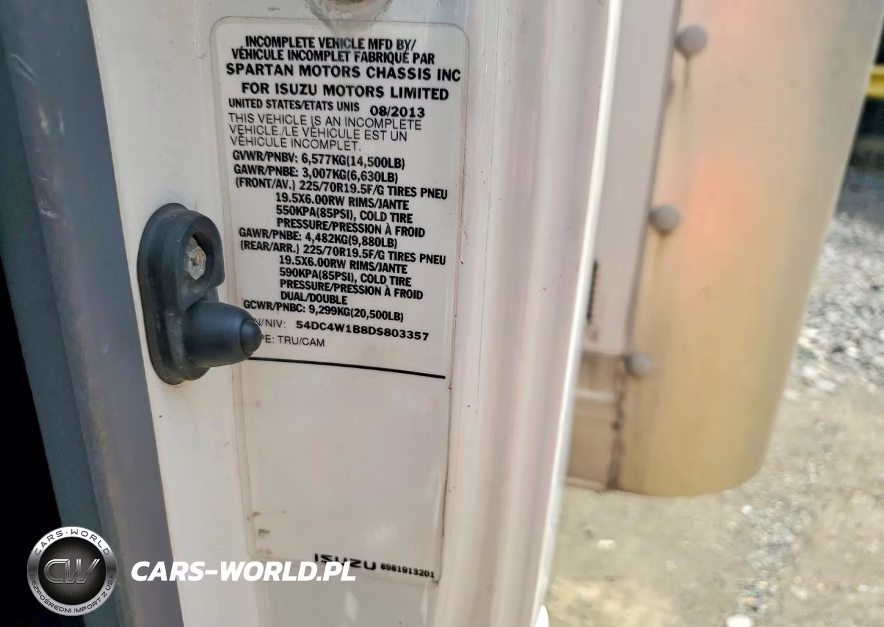 2013 Isuzu Npr Hd VIN:54DC4W1B8DS803357 - 13