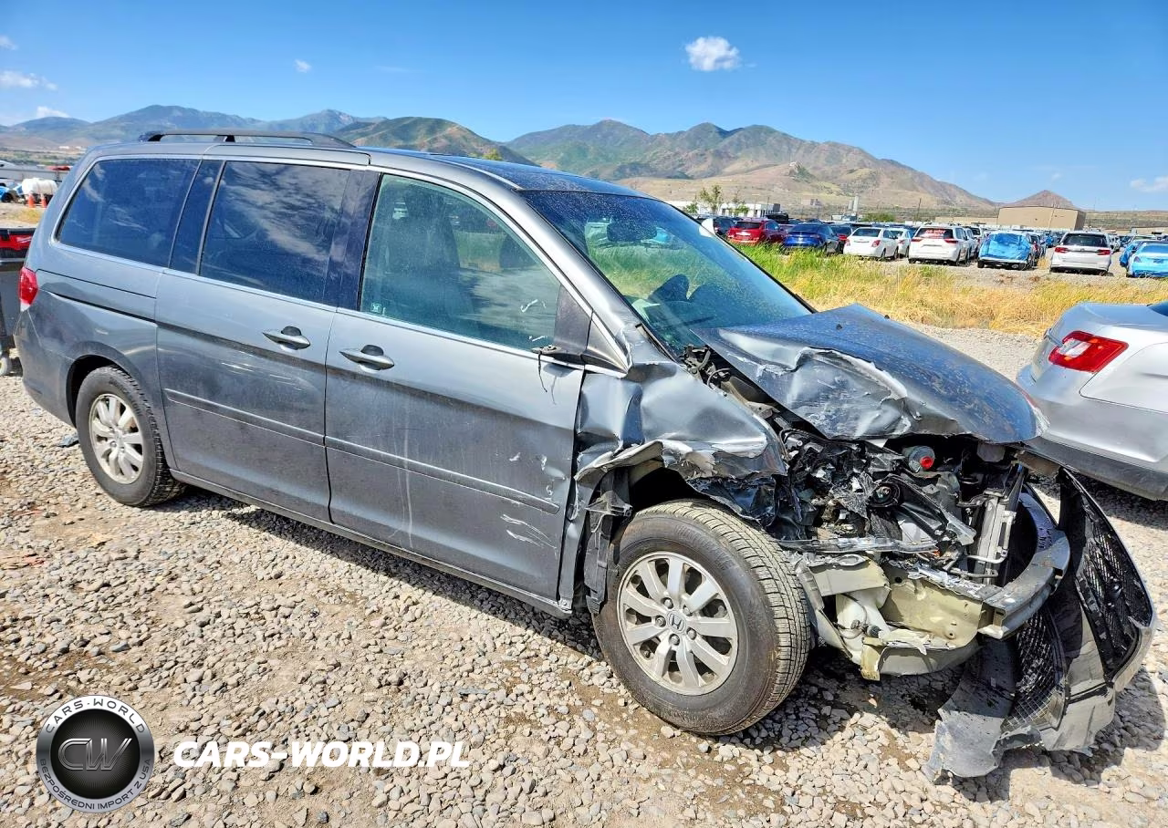 2008 Honda Odyssey Exl VIN:5FNRL38668B403504 - 4