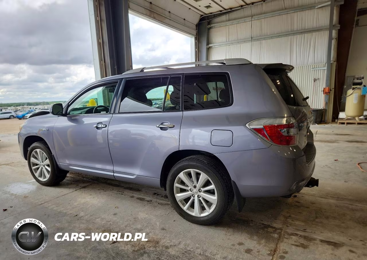 2008 Toyota Highlander Hybrid VIN:JTEEW41A282006185 - 2
