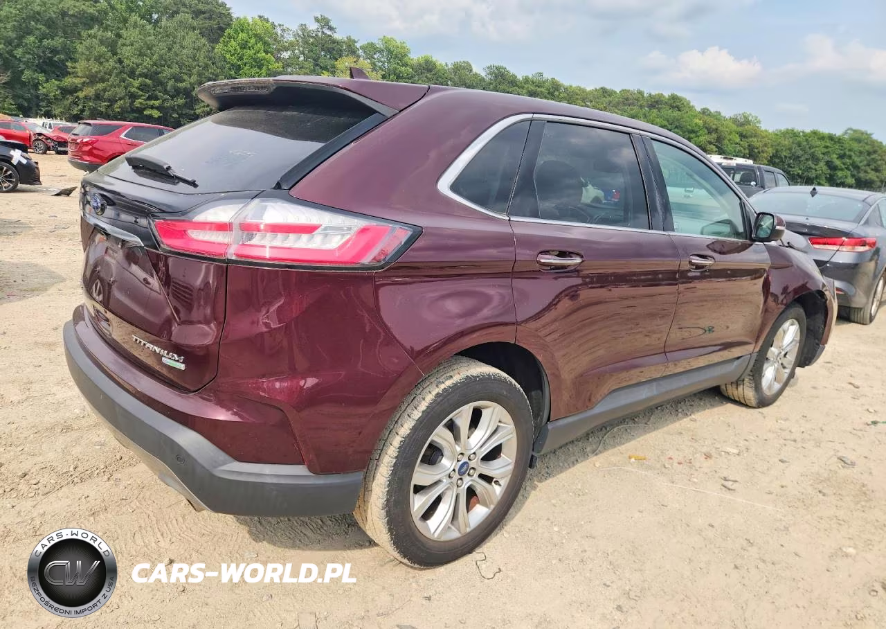2019 Ford Edge Titanium VIN:2FMPK3K94KBB40524 - 3