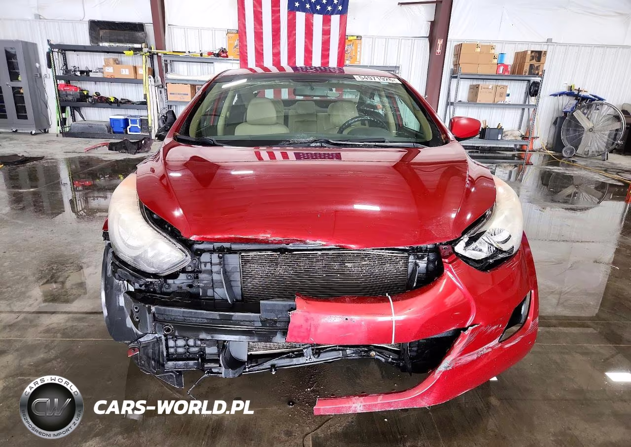 2011 Hyundai Elantra Gls VIN:KMHDH4AE5BU138295 - 5