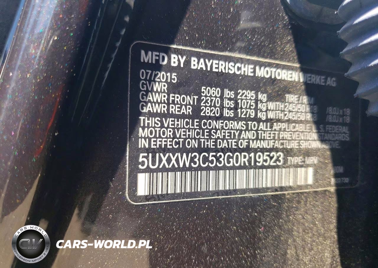 2016 BMW X4 xDrive28I VIN:5UXXW3C53G0R19523 - 12