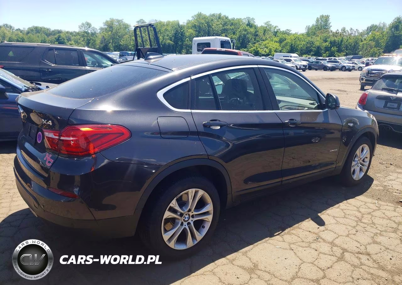 2016 BMW X4 xDrive28I VIN:5UXXW3C53G0R19523 - 3