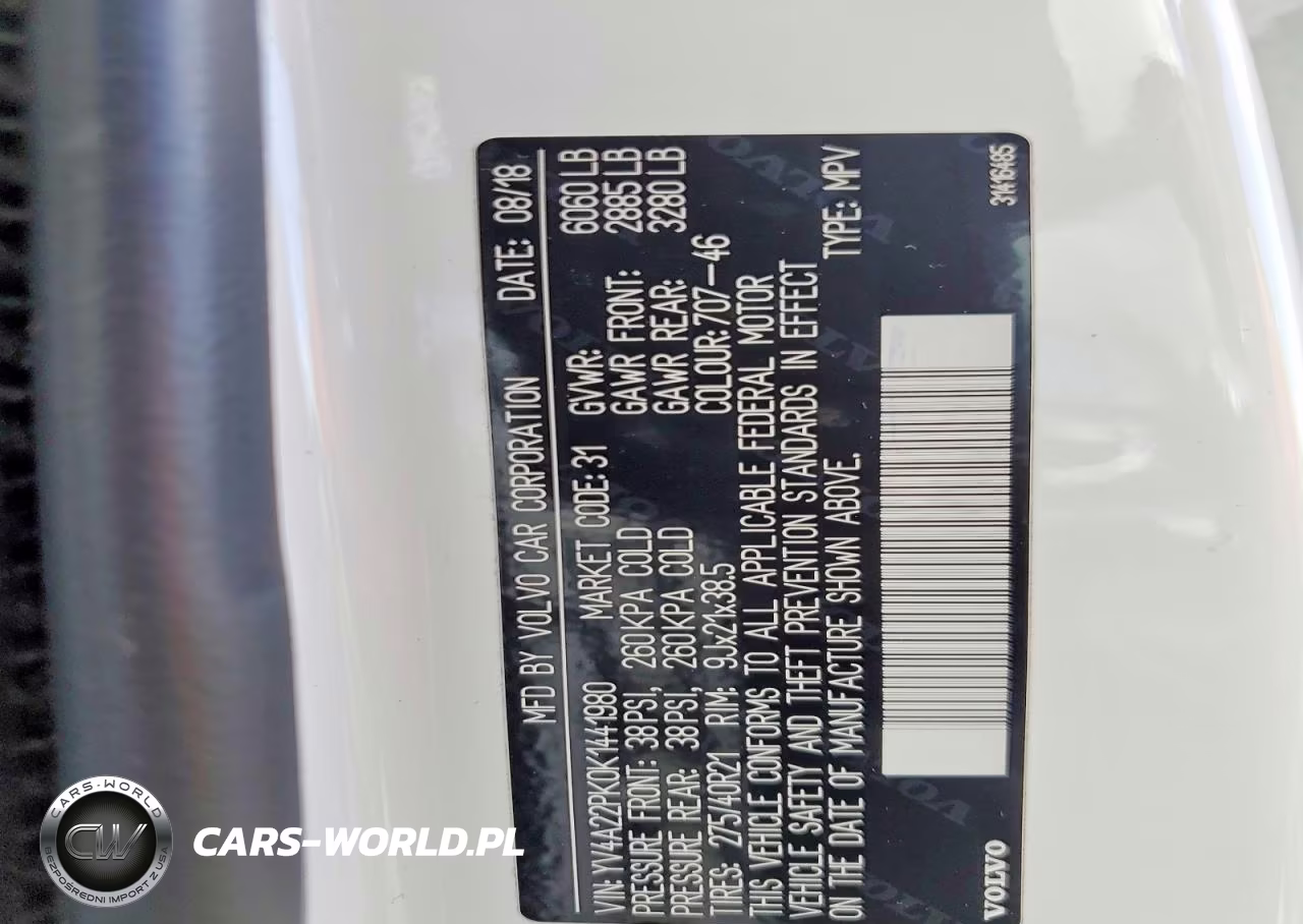 2019 Volvo Xc90 T6 Momentum VIN:YV4A22PK0K1441980 - 13