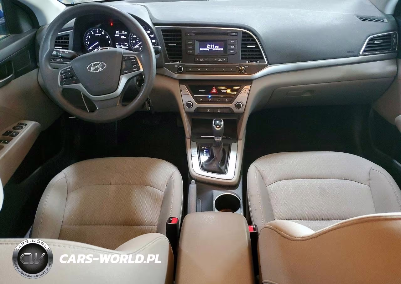2017 Hyundai Elantra Se VIN:5NPD74LF1HH174940 - 8