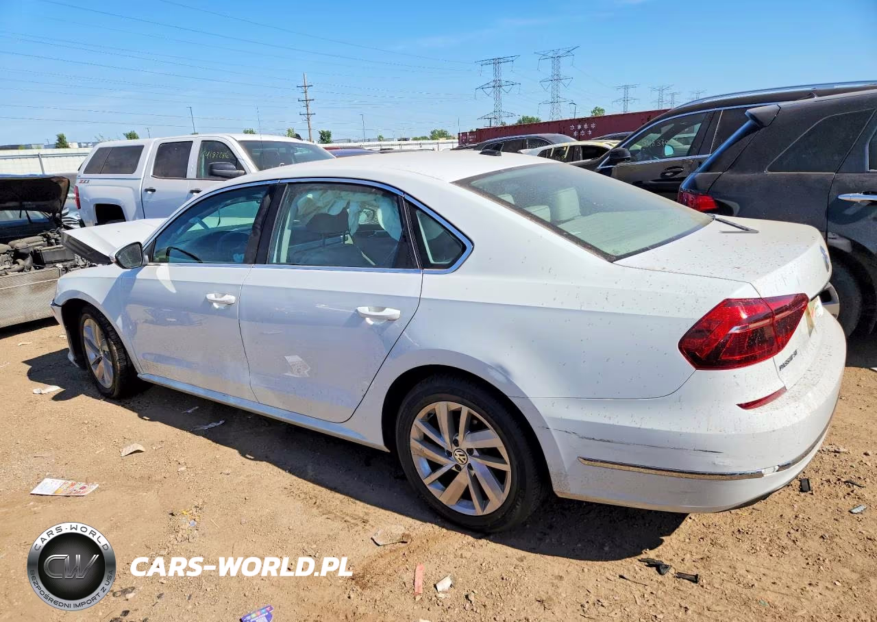 2018 Volkswagen Passat Se VIN:1VWBA7A31JC024425 - 2