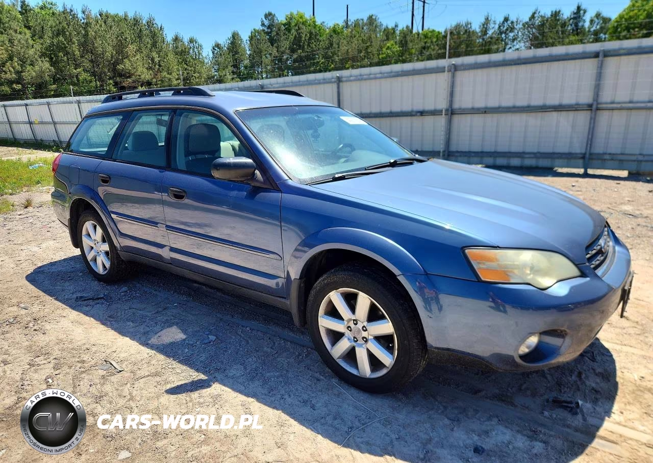 2006 Subaru Legacy Outback 2.5I VIN:4S4BP61C567310625 - 4